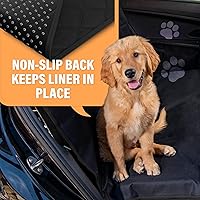 Vista 2 de Active Pets Hamaca Impermeable XL Cubierta Grande para Asiento de Automóvil, Se Adapta a SUVs Camiones Sedanes Grandes, Cama de Viaje Convertible