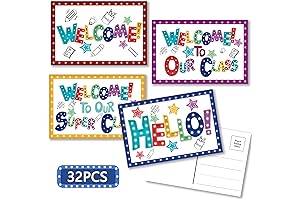 codree Welcome Back to School Postcards