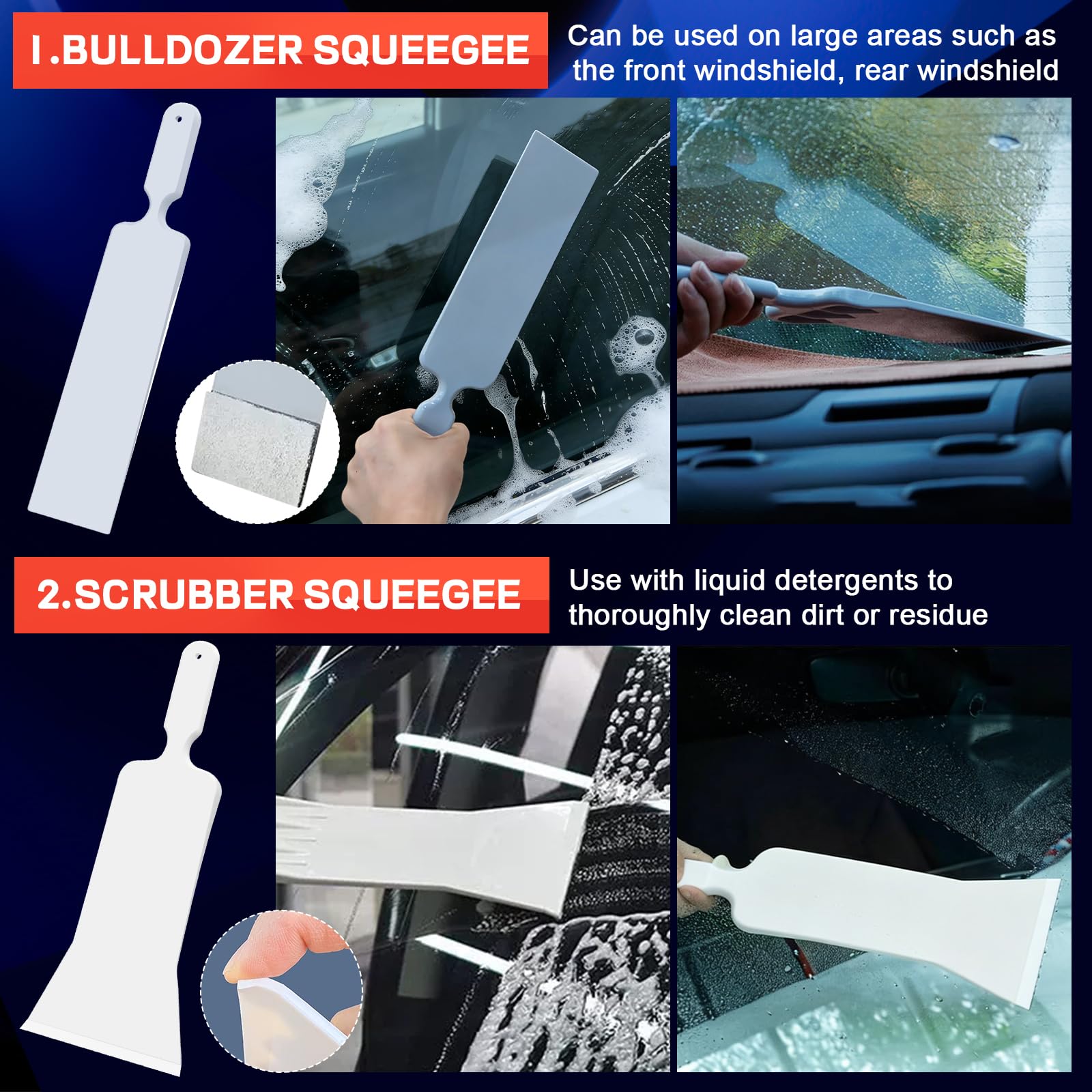 Auto Folierungs Werkzeug Set 80 Stück Auto Rakel für Folie Set mit Filzrakel Rakel Cutter Tapezierwerkzeug Kantenbearbeitungswerkzeu Geeignet für Autofolien, Küchenfolien und Wandfolien