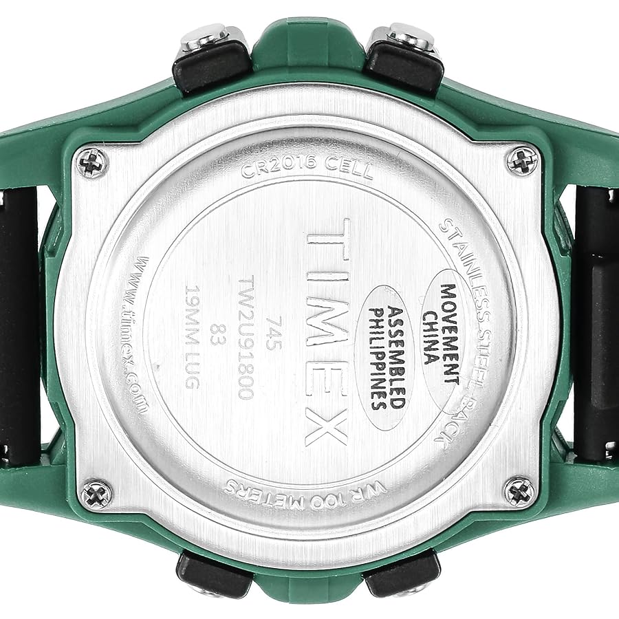 【新品】TIMEX ATLANTISデジタル腕時計 ブラック/グリーン Amazon | [TIMEX(タイメックス)] ユニセックス 腕時計