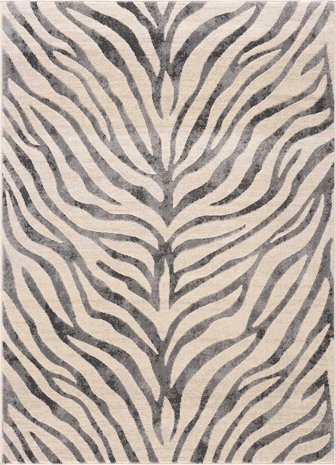 Large Zebra rug