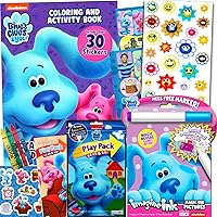 Vista 1 de Bendon Blue's Clues and You! Coloring and Activity Book Set Bundle With Imagine Ink and Stickers