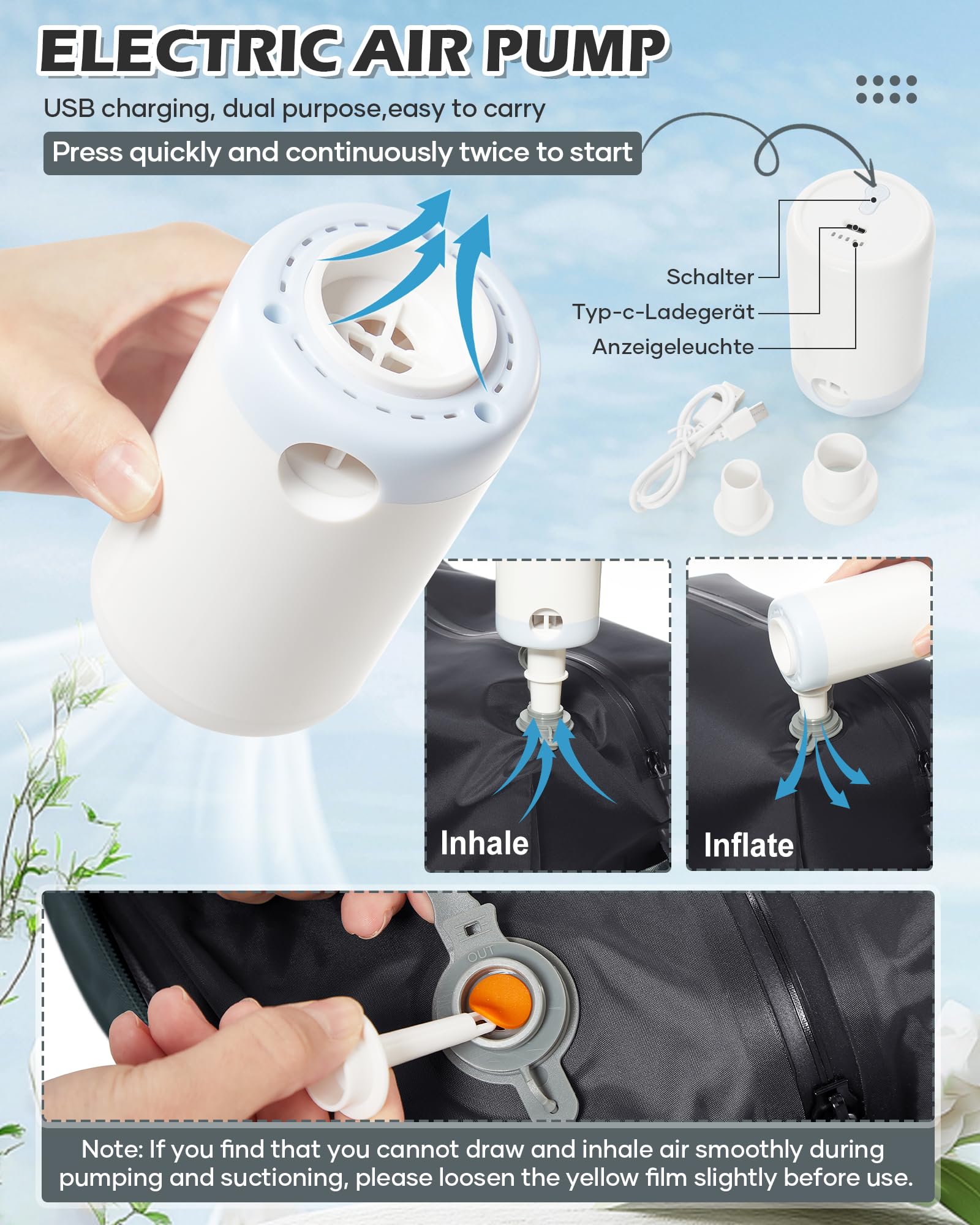 BJLFS Borse da Cabina per Ryanair 40×30×20 Zaino da Viaggio con Sottovuoto Bagaglio a Mano 40x20x25 Easyjet 45×36×20,Zaino Wizzair 40x30x20,Zaino Casual per laptop da 14 pollici per scuola