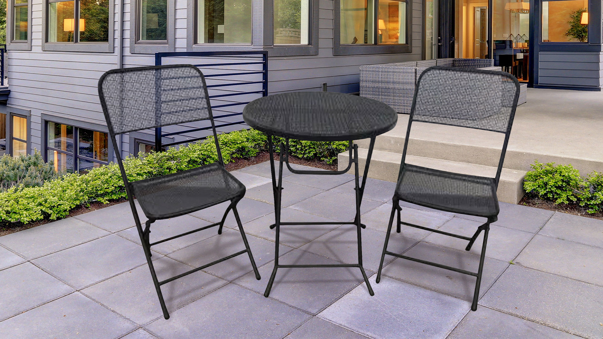 Amazon.com: Four Seasons Courtyard Padova 3 Piece Bistro Outdoor