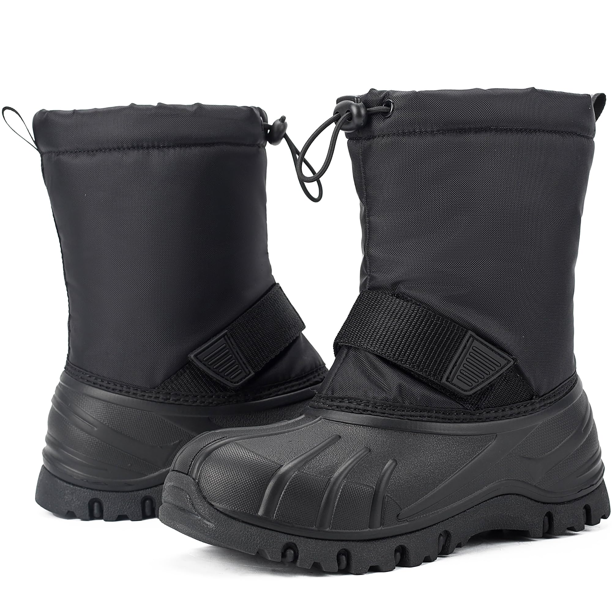 Azooken Bambino Stivali da Neve Ragazzi Ragazza Impermeabili Caloroso Scarpe Inverno 28-40