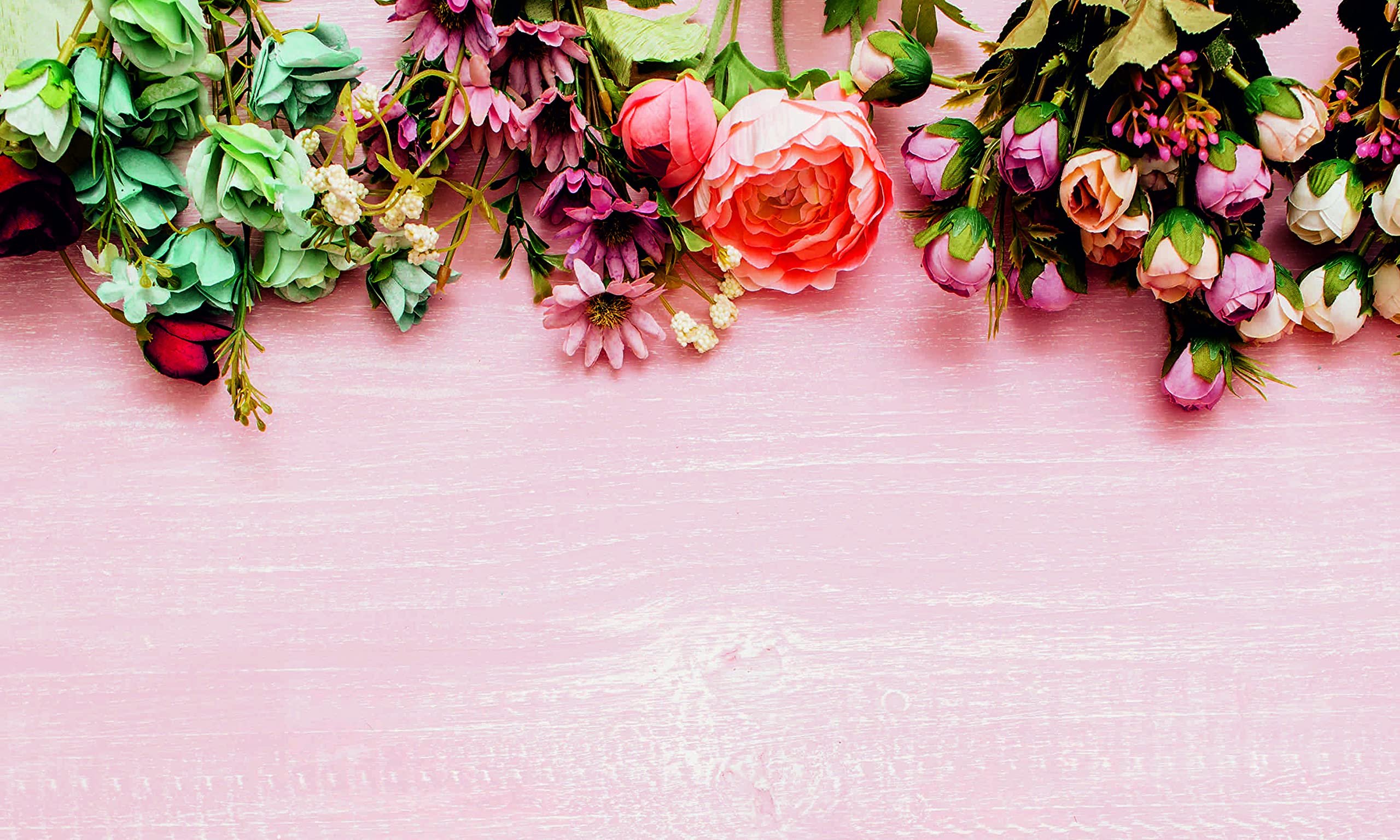 Photo murale fleurs bois dans votre salon avec le grand vinyle mural