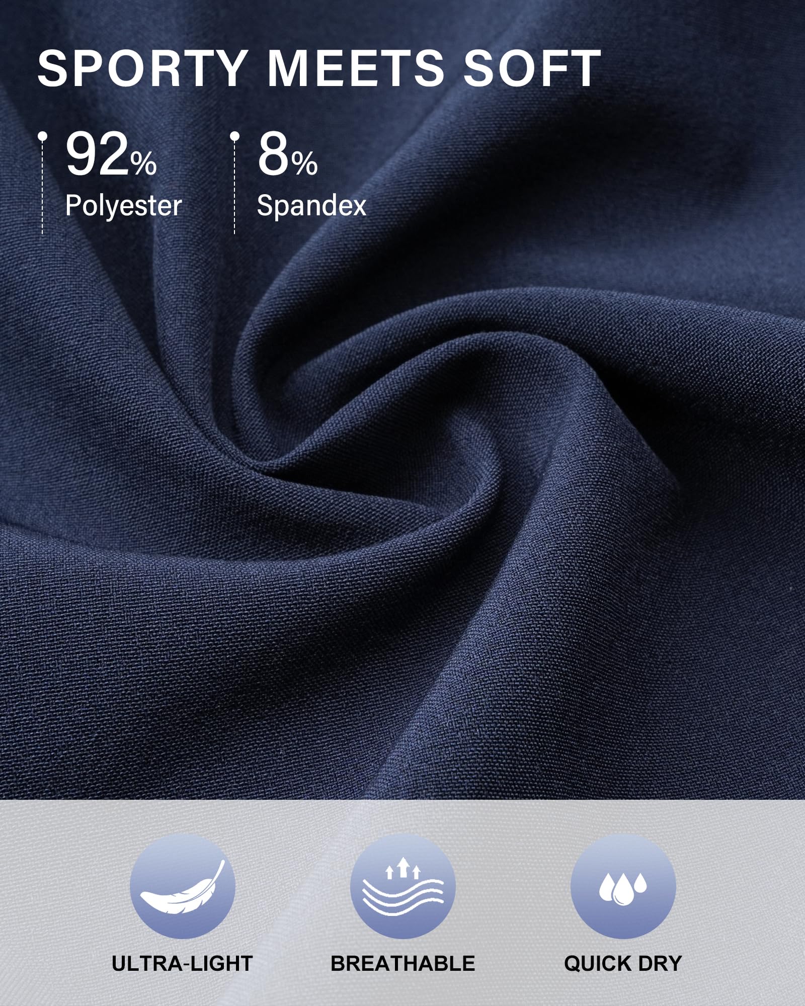 Stelle Women's 2 in 1 Running Shorts Athletic Workout Gym Shorts High Waisted Shorts with Liner Zipper Pockets