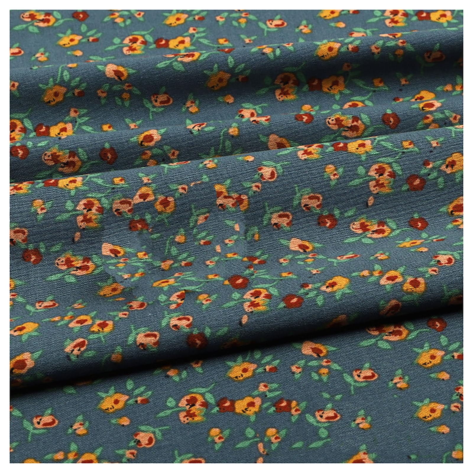 Tissu d'ameublement au mètre motif floral pour couture bricolage canapé