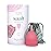 Saalt Menstrual Cup - Reusable Period Cup - Made for Comfortable, Leak-Free Protection Up to 12 Hours - BPA & Latex Free - Includes Cup & Carry Bag (Regular, Himalayan Pink)