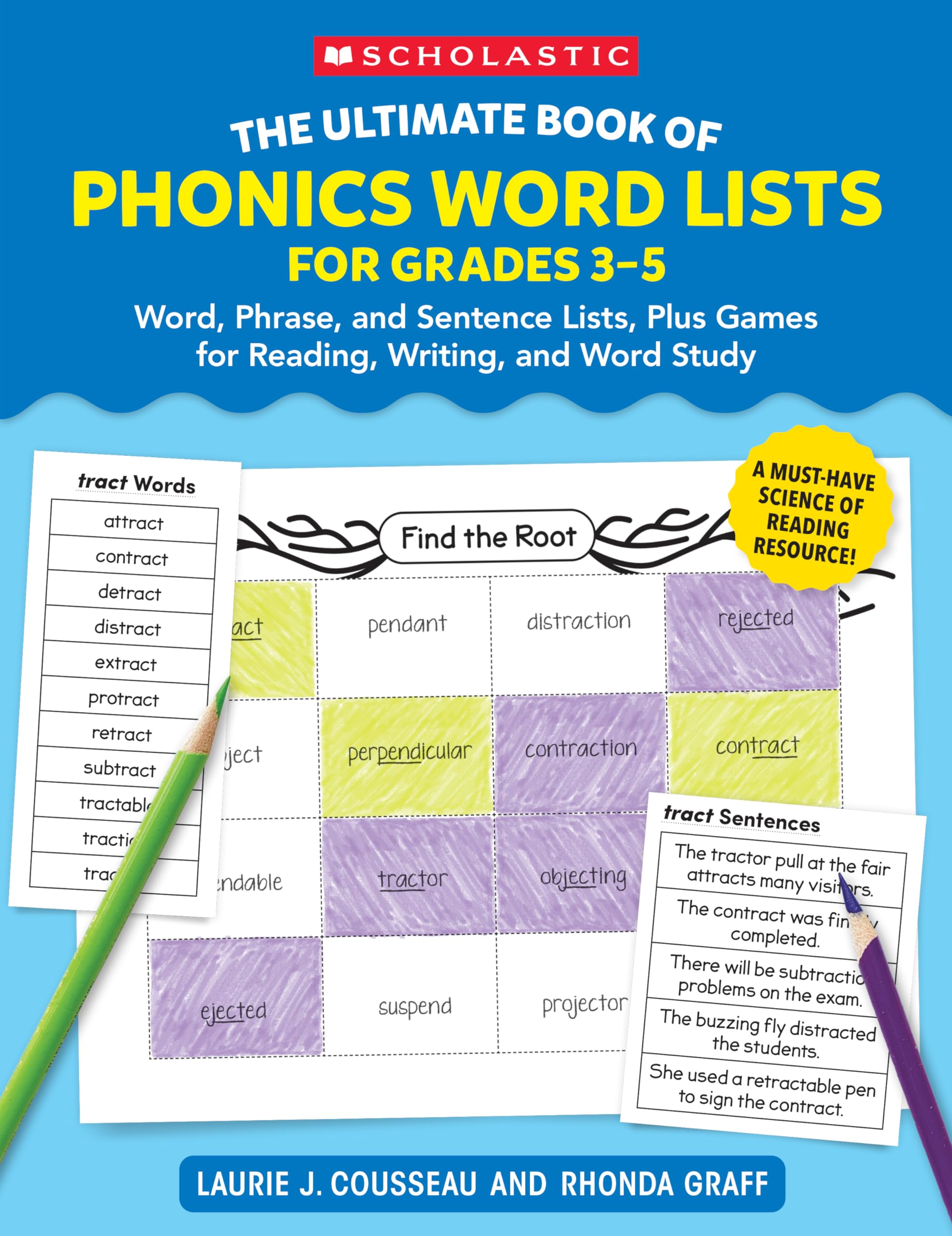 The Ultimate Book of Phonics Word Lists: Grades 3-5