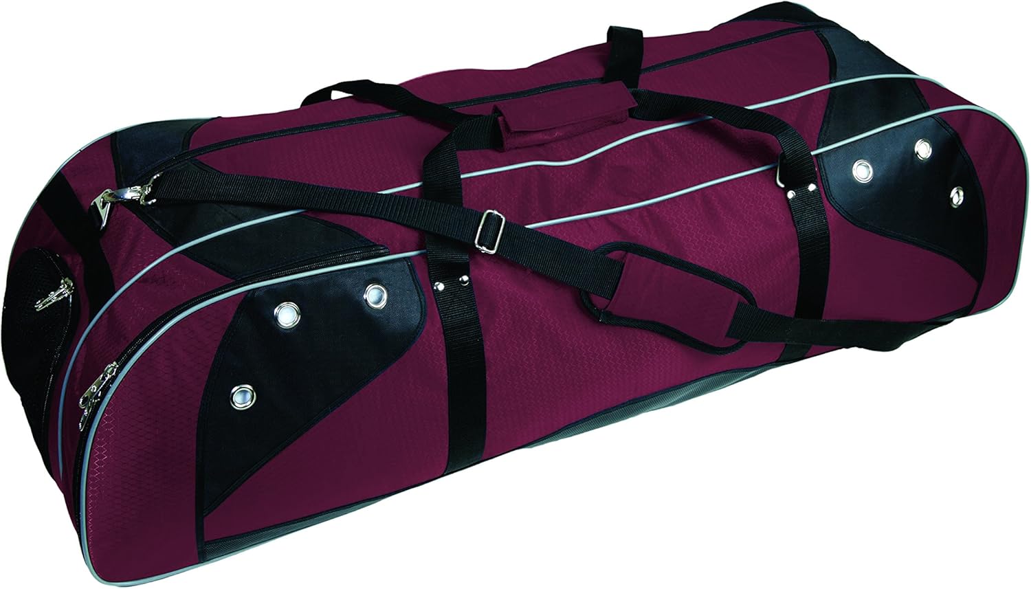 Martin Sports Deluxe Lacrosse Player's Bag Holds Two Sticks, 42" L X 13" W X 12" H