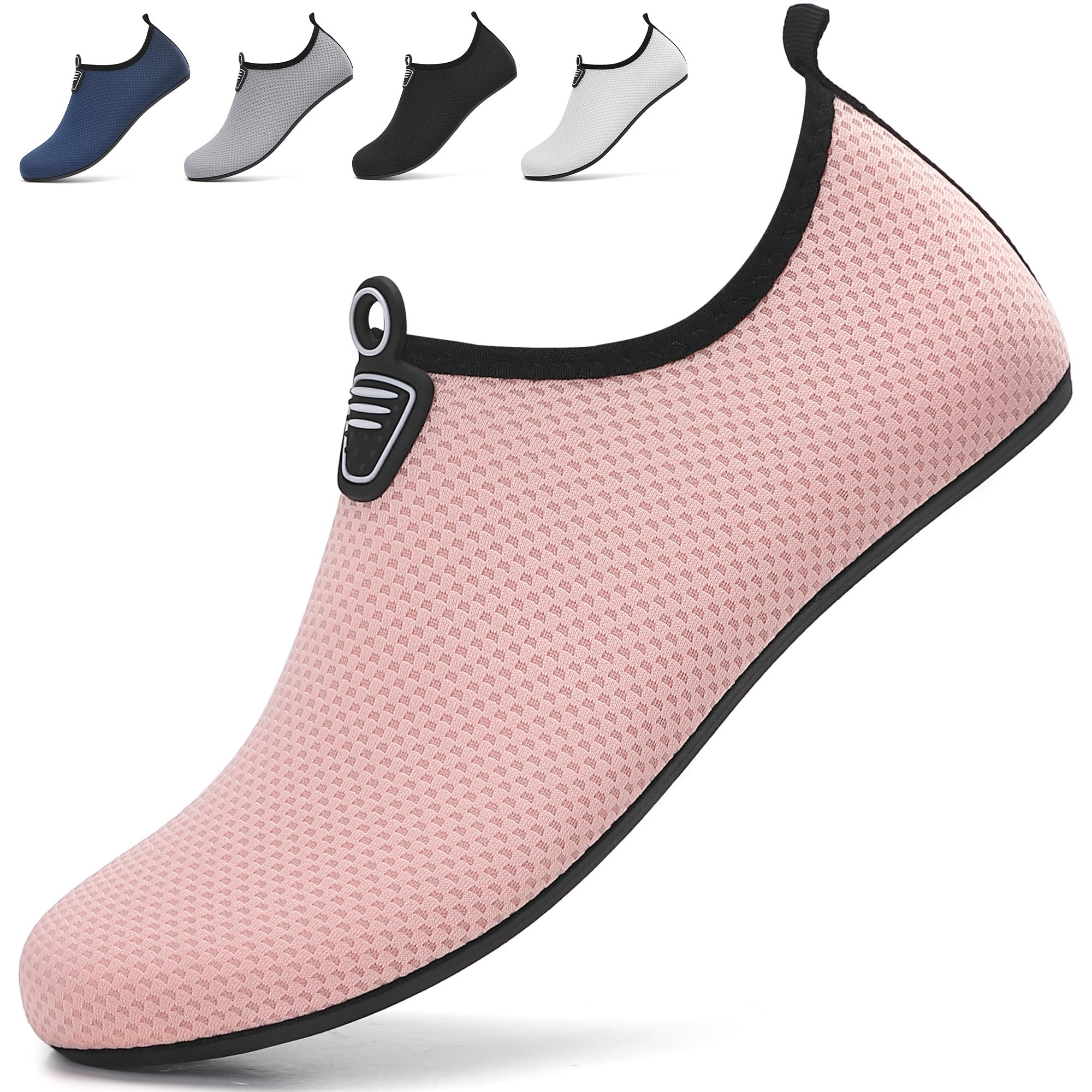 BARFULKER Schwimmschuhe Badeschuhe Damen Herren - Schnell Trocknend Wasserschuhe Leicht Strandschuhe Surfschuhe für Männer Frauen, Aquaschuhe für Pool Beach Yoga