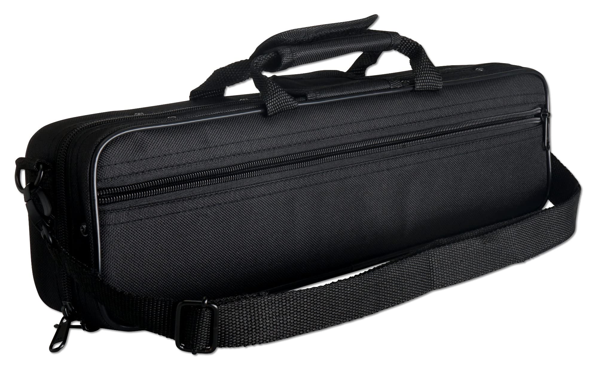 Classic Cantabile FL-200 Querflöte versilbert - Professionelles Einsteigerinstrument aus Neusilber - Leichtgängige E-Mechanik und Ansprache mit akkurater Intonation - Inkl. Wischerstab und Etui