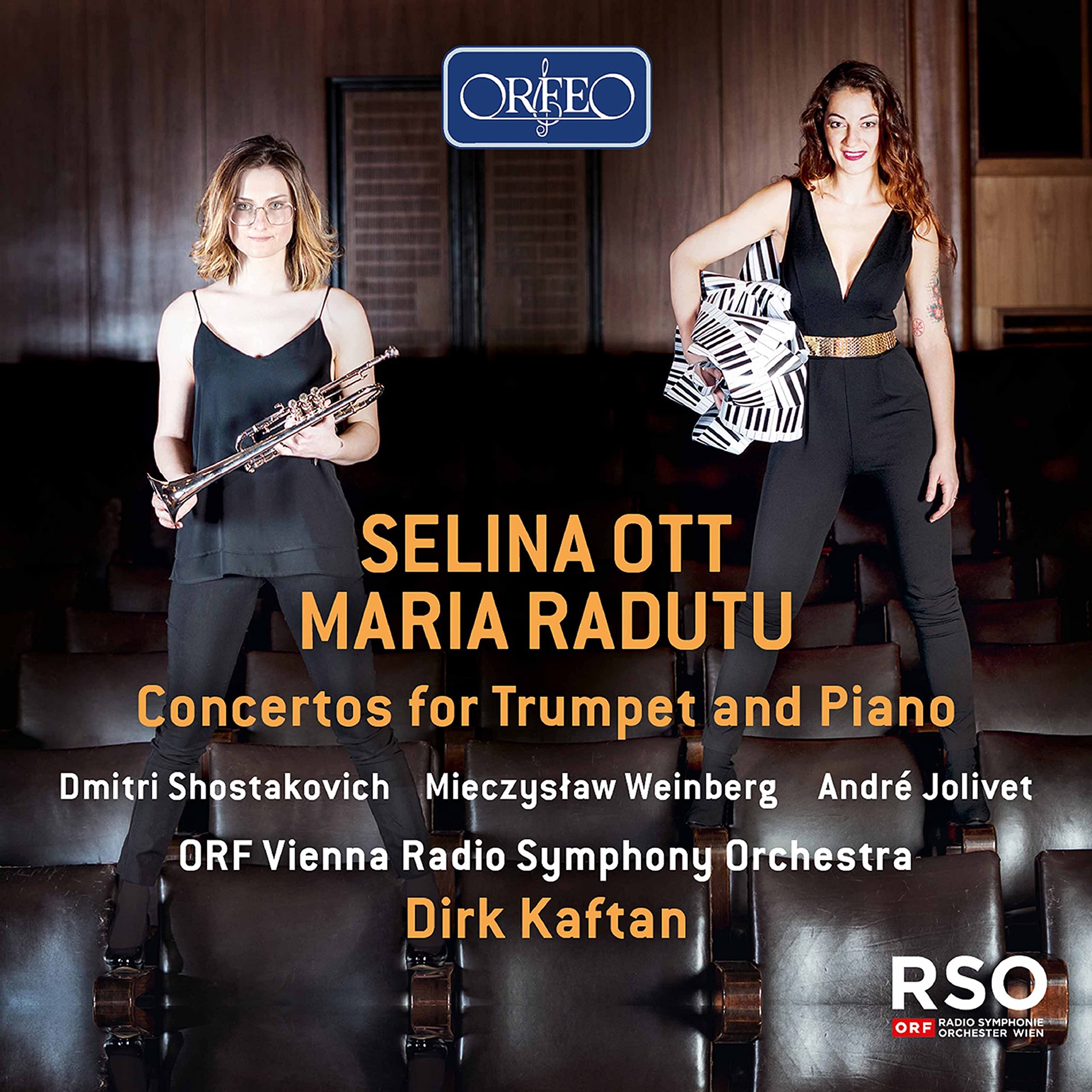Dmitri Shostakovich, Mieczyslaw Weinberg, André Jolivet, Sergei Rachmaninoff: Concertos for Trumpet and Piano