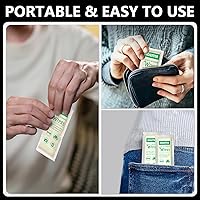 Vista 6 de Screen Cleaner Wipes for Lens - Premoistened Eyeglasses Cleaning Wipes, Streak-Free Screen Wipes for iPad, Phone, Car, TV, Computer, Laptop, Eye