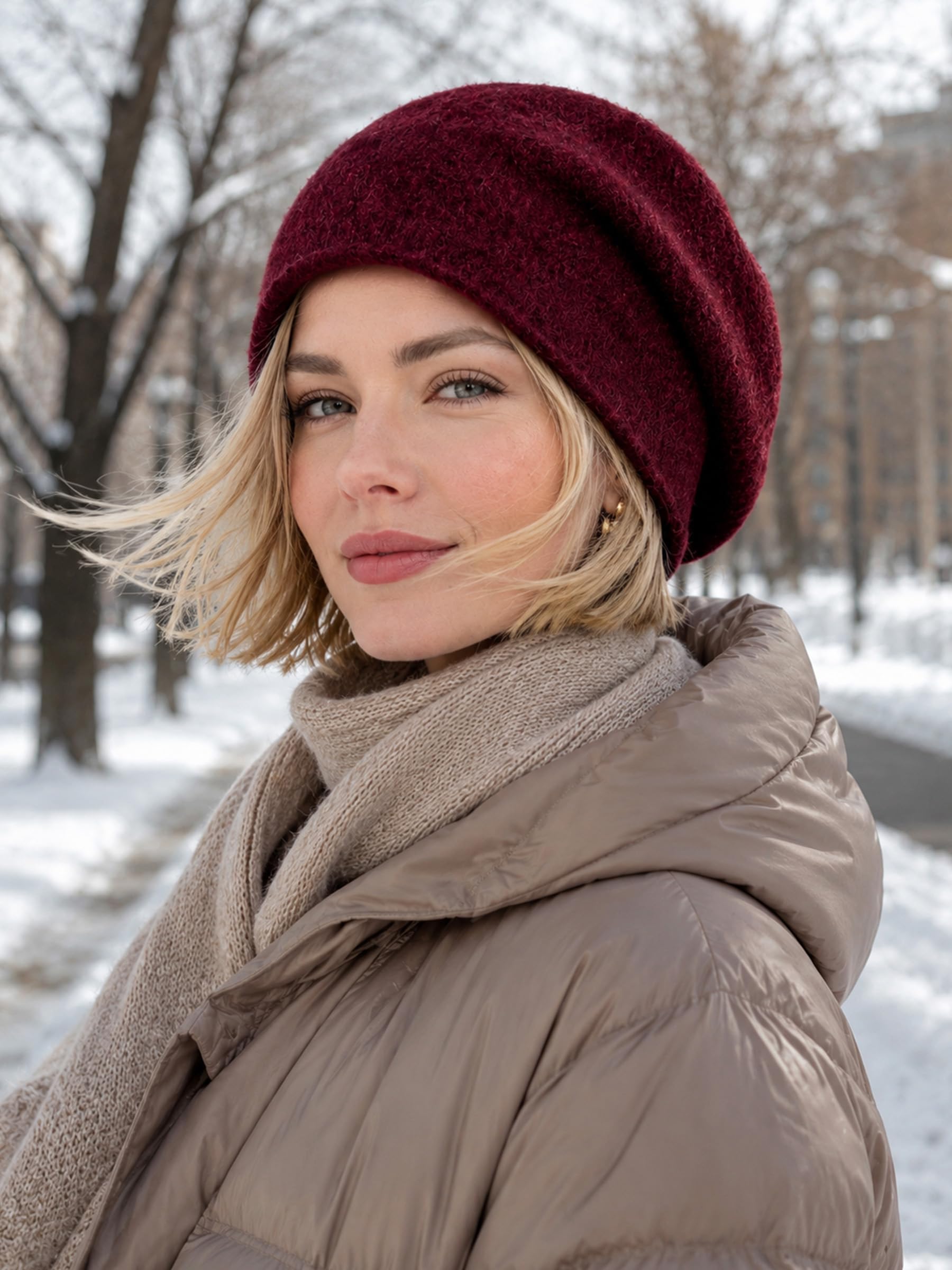 MissShorthair Slouchy Beanie Cappelli per le Donne Moda Caldo Inverno Beanie Cappello a Maglia