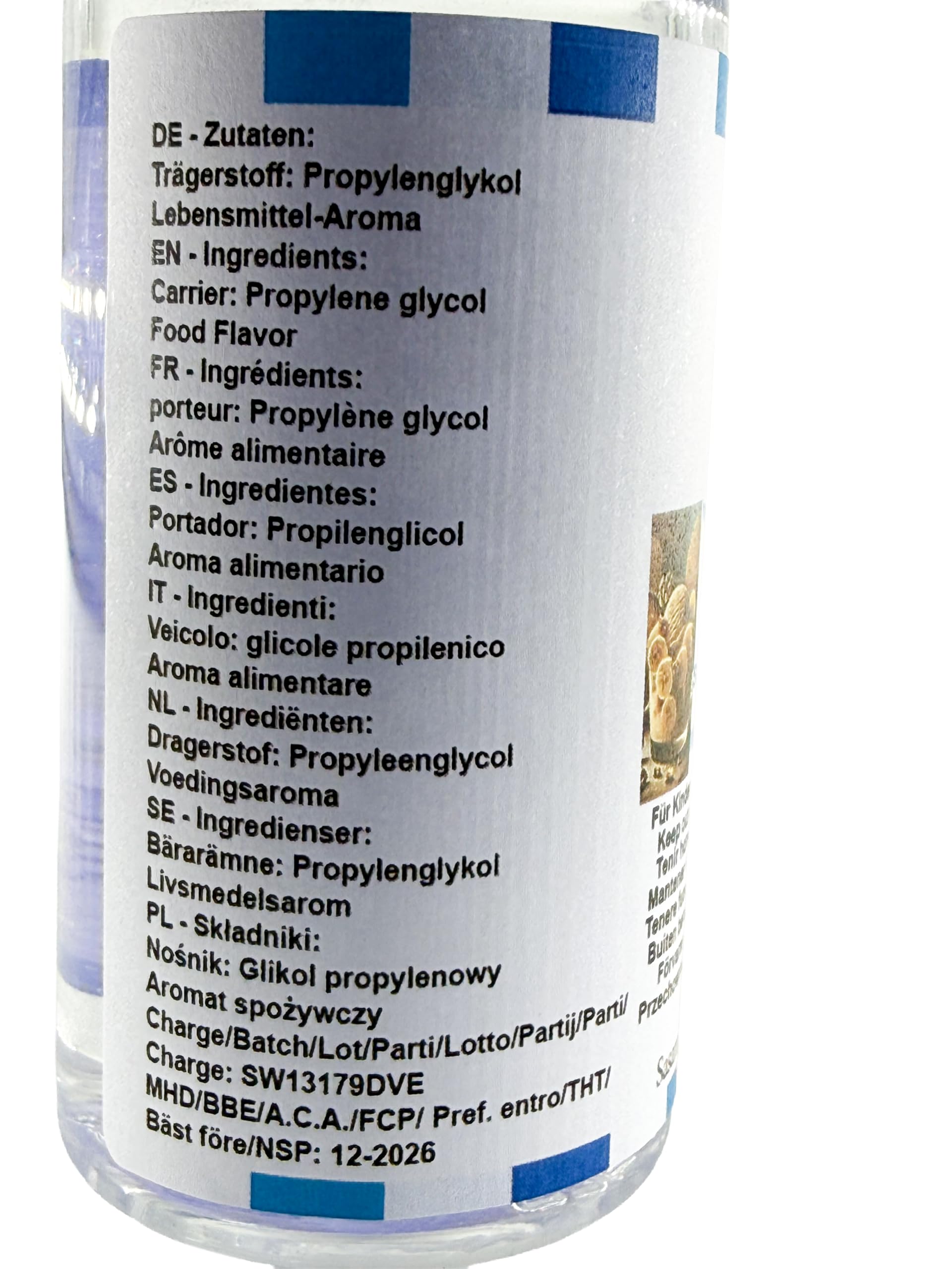 Banan orzech włoski lody aromat koncentrat – Wegański – Sasami – 100ml