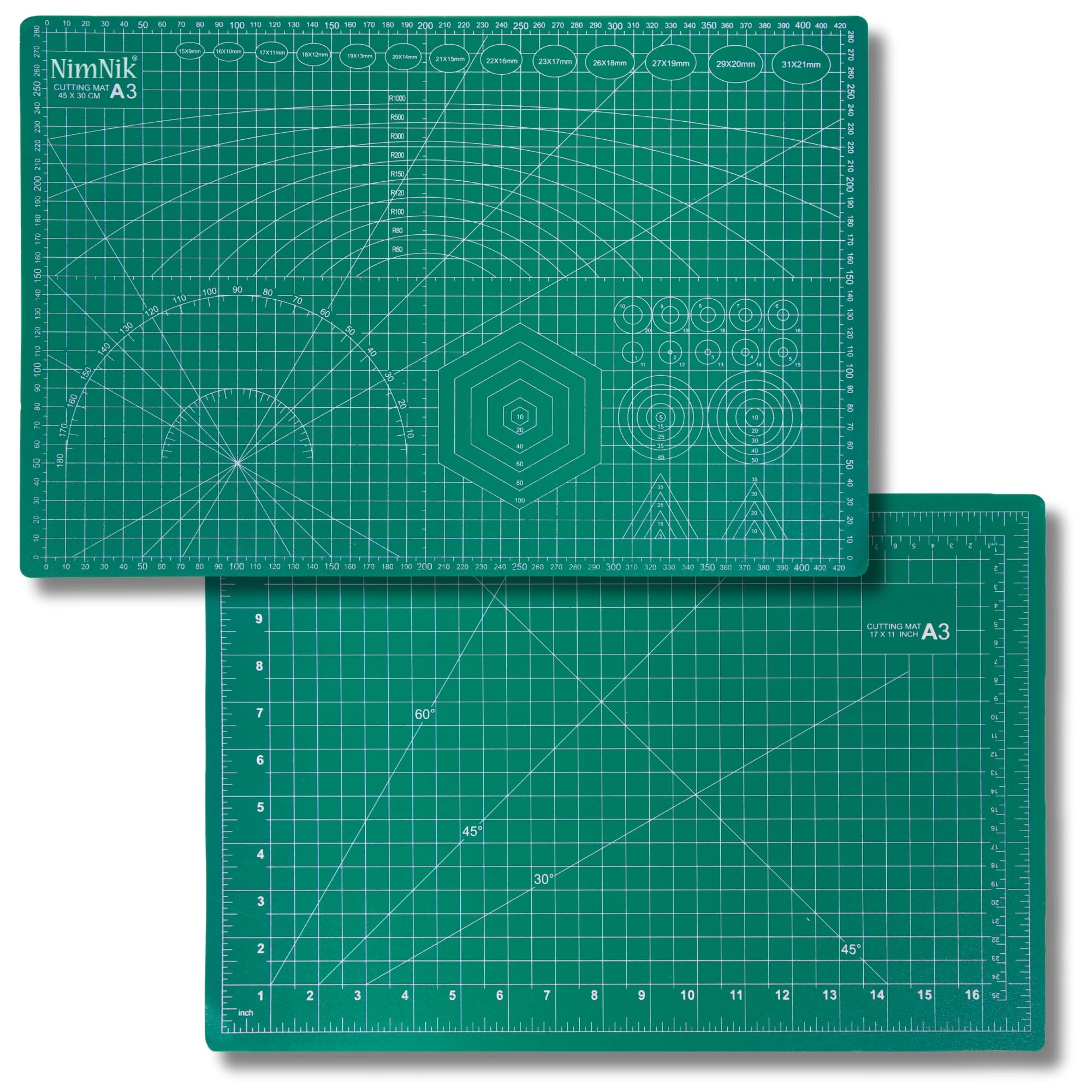 Lot De 3 Tapis Découpe Cricut - Vinyle Autocollant Standard, Léger Et Forte Adhérence 30,5x30,5cm