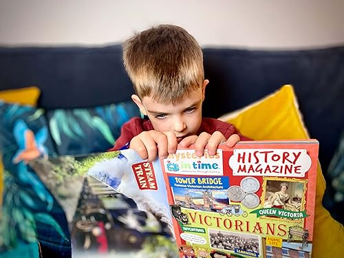 Miniatura 2 de Misterios en el tiempo Paquete de actividades de historia de la era victoriana Libro de historia para niños Revista de historia y actividades