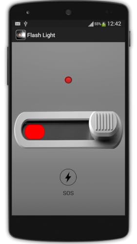 Droid LED: Flashlight App – vue 4