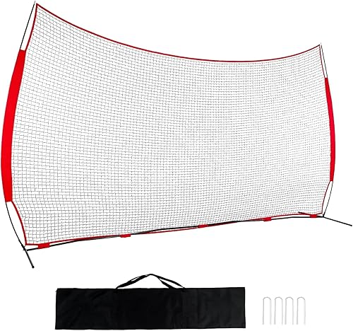 Miniatura 3 de Red portátil portátil de barrera Backstop - pantalla protectora de tenis de baloncesto de fútbol lacrosse multi-Sport con bolsa de transporte