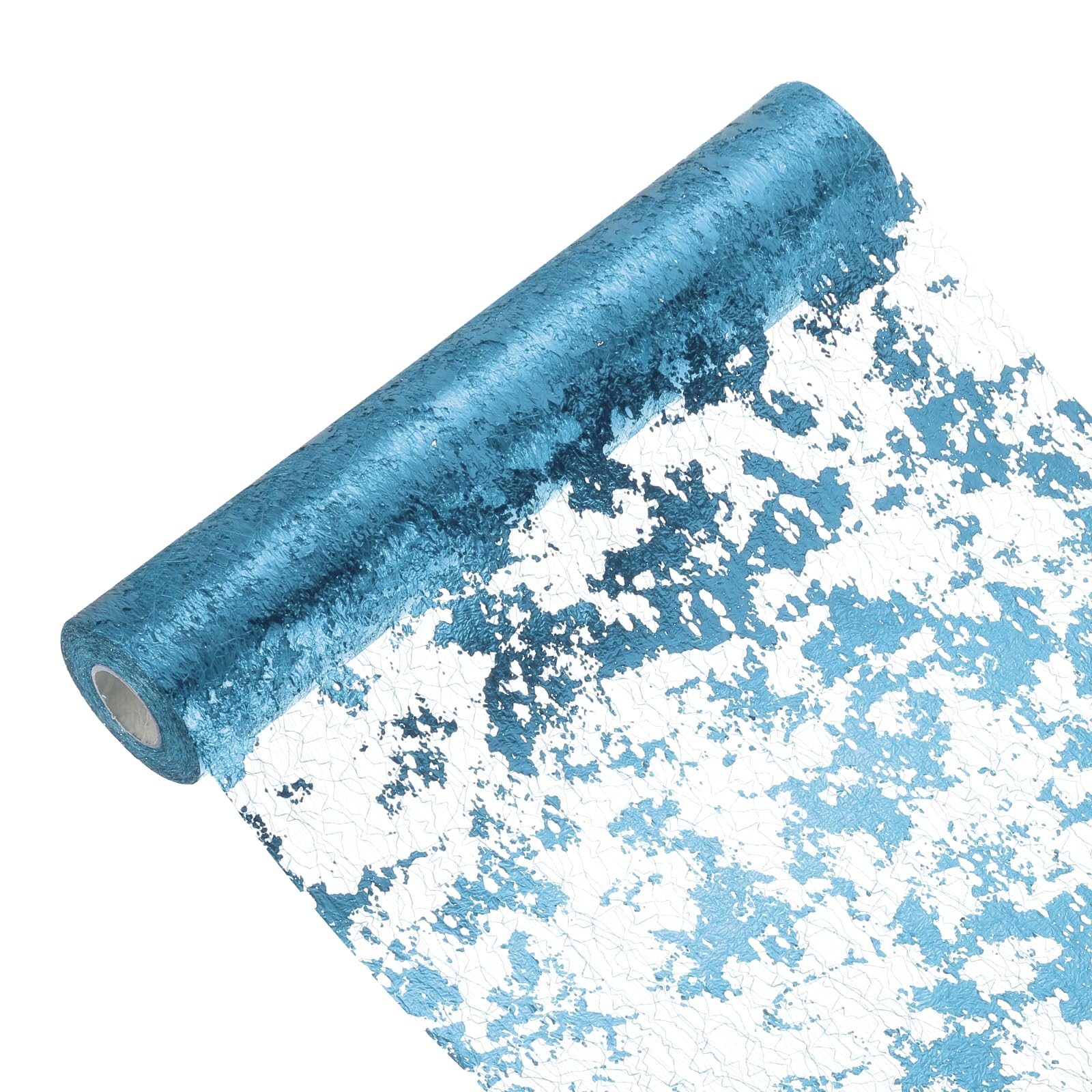 Chemin de table bleu rouleau grand format pour habiller vos fêtes