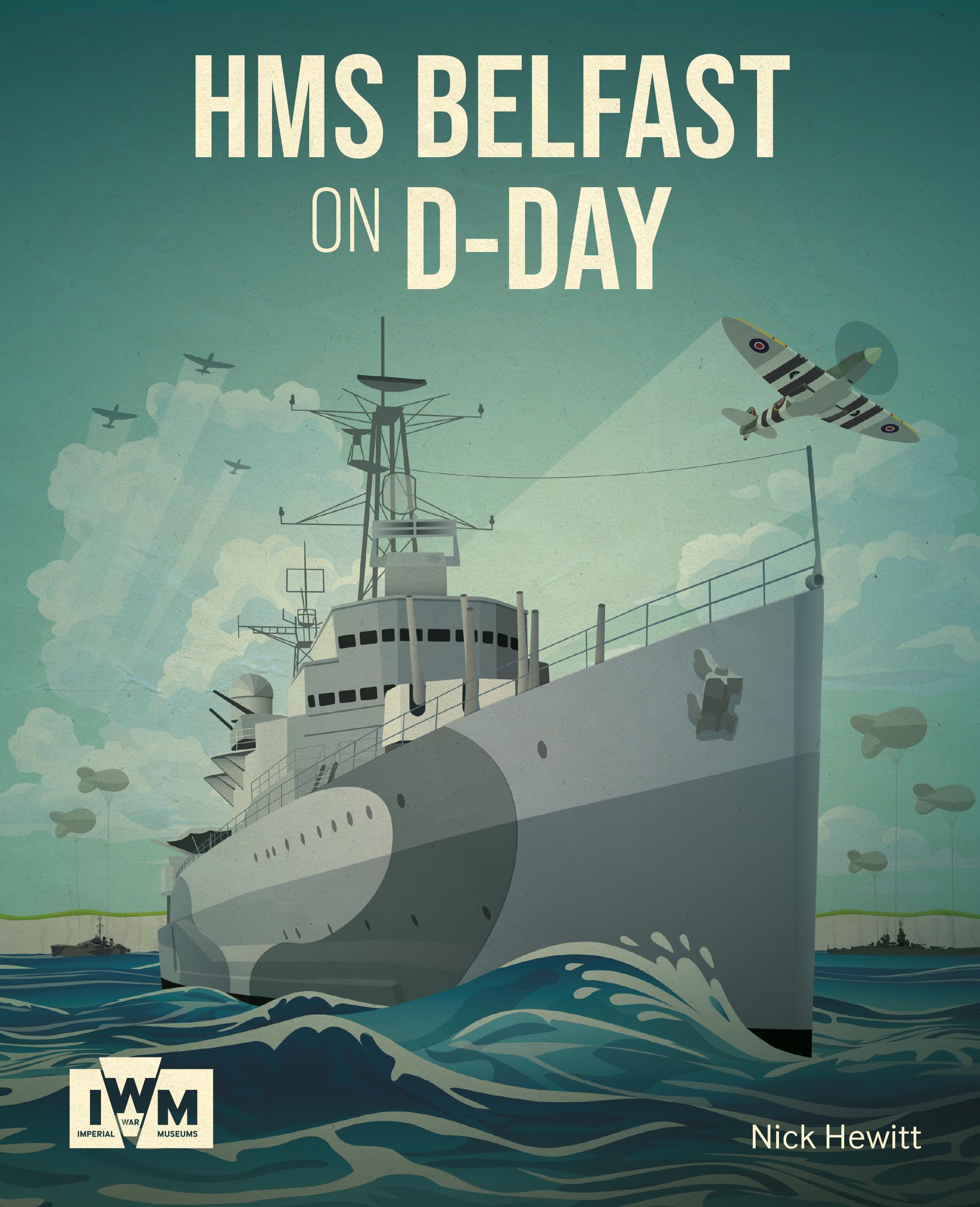 HMS Belfast at D-Day.by Hewitt  New 9781912423774 Fast Free Shipping**