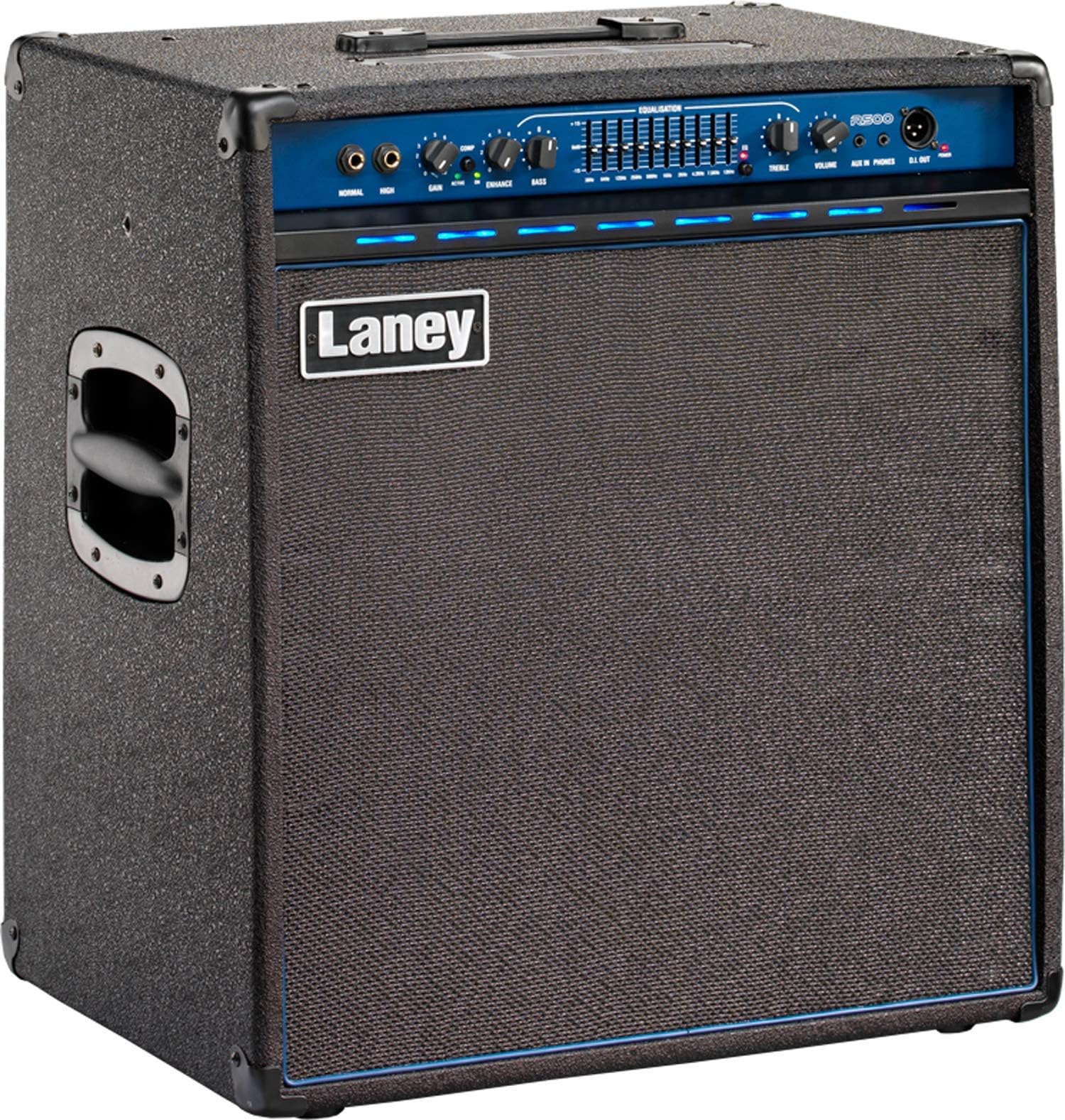 Laney RICHTER Series R500-115 - Bass Guitar Combo Amp - 500W - 15 inch Woofer Plus Horn,Black