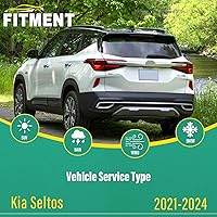 Vista 325 de 26" 20" 16" Windshield Wiper Blades Replacement for Dodge Grand Caravan 2008-2020 / Chrysler Town & Country 2008-2016 Premium All Weather Front Rear