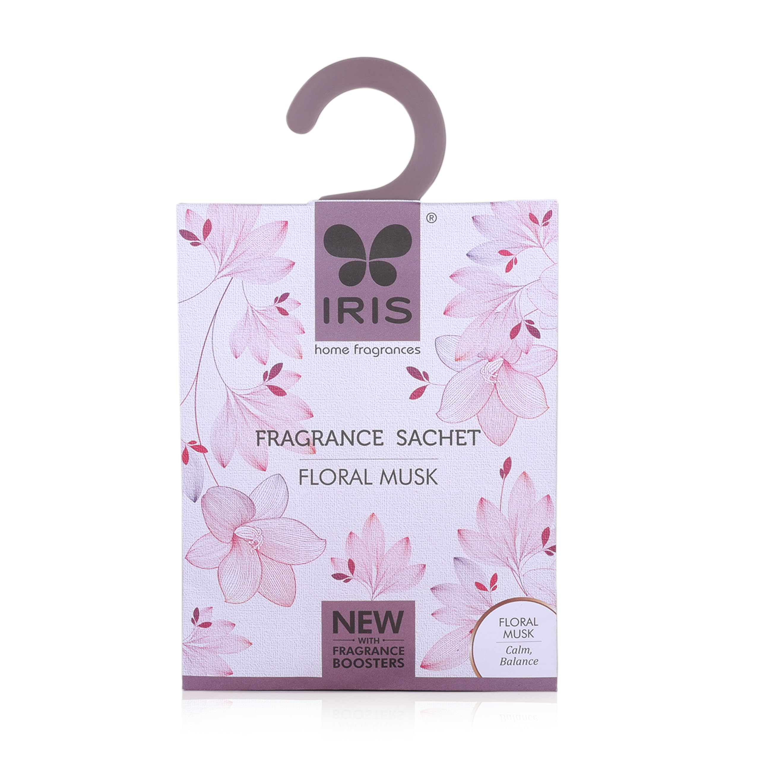 Iris Homefragrances Fragrance Sachet-10g Fragrance -Floral Musk Set of 5