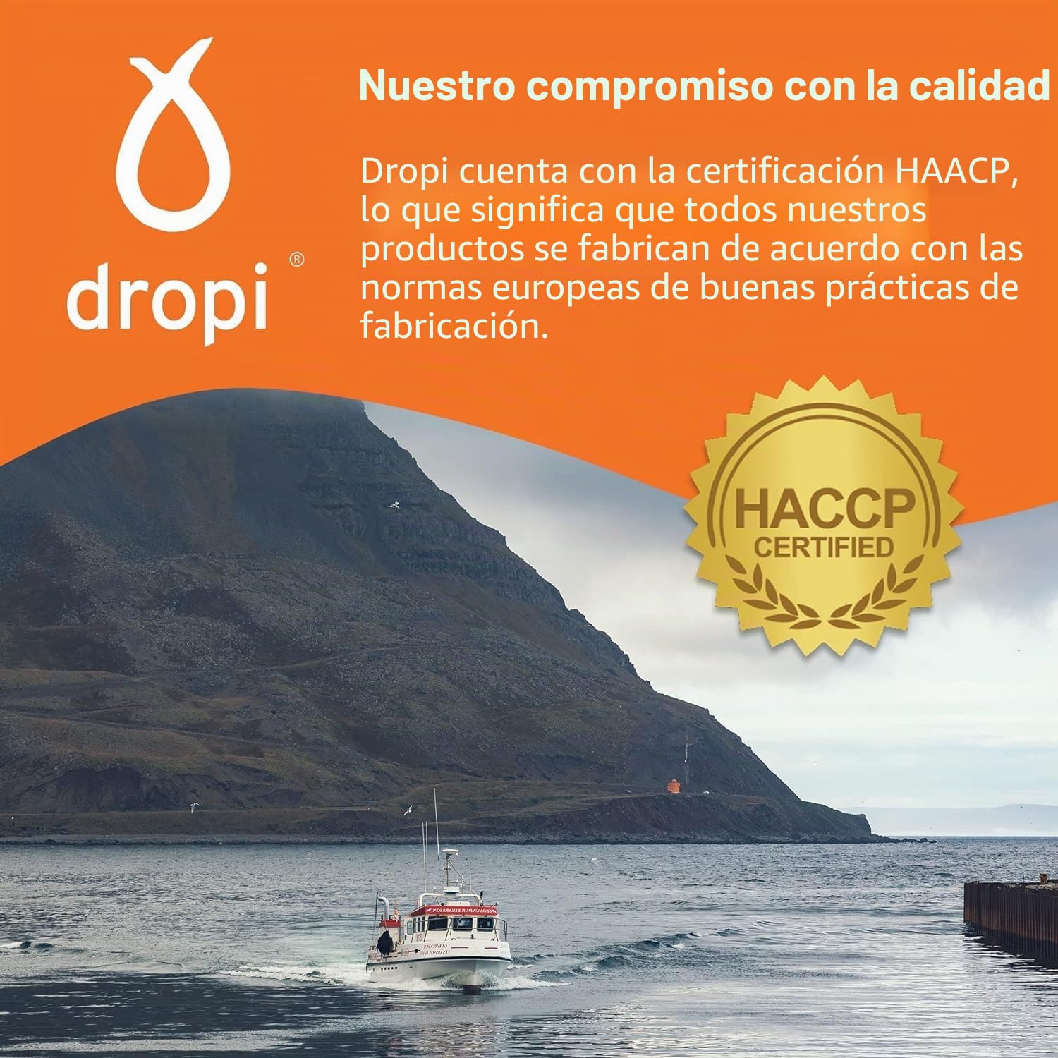 Dropi Puro Icelandic Cod Hígado Óleo - Exceso Virgen 180 cápsulas