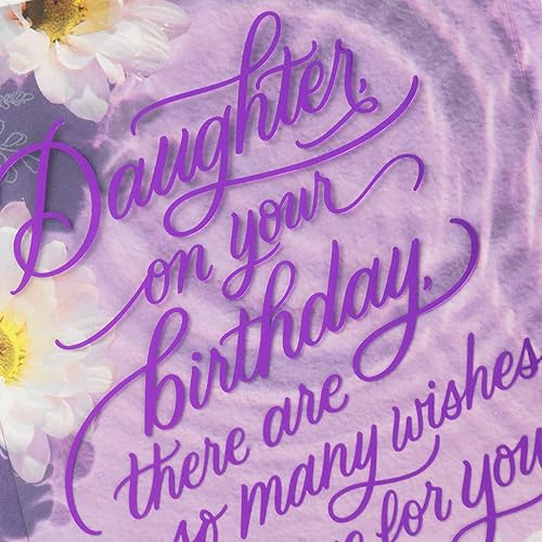 Miniatura 7 de Hallmark Tarjeta de cumpleaños para hija (Sso Many Wishes)