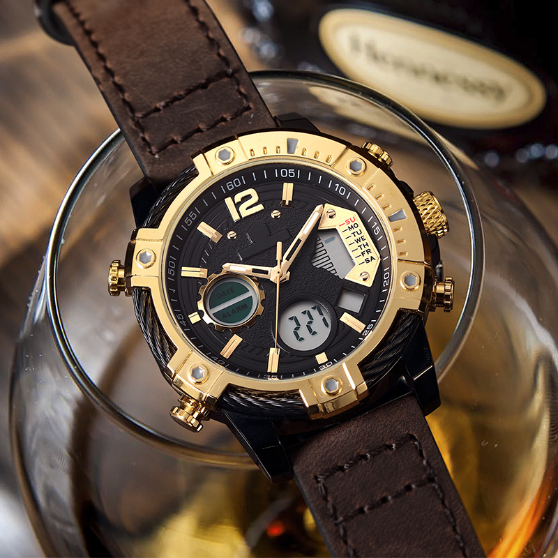 Buy FEICE FK038 Gold Men's Watch Wristwatches Chronograph Sport