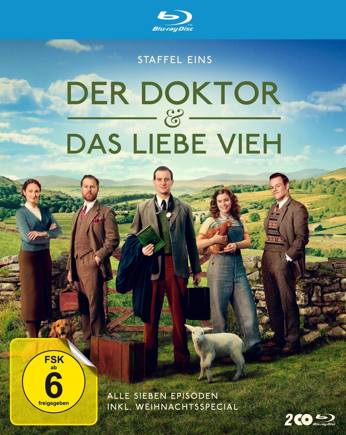 Der Doktor und das liebe Vieh - Serie completa de la temporada 1 en edición especial Blu-ray