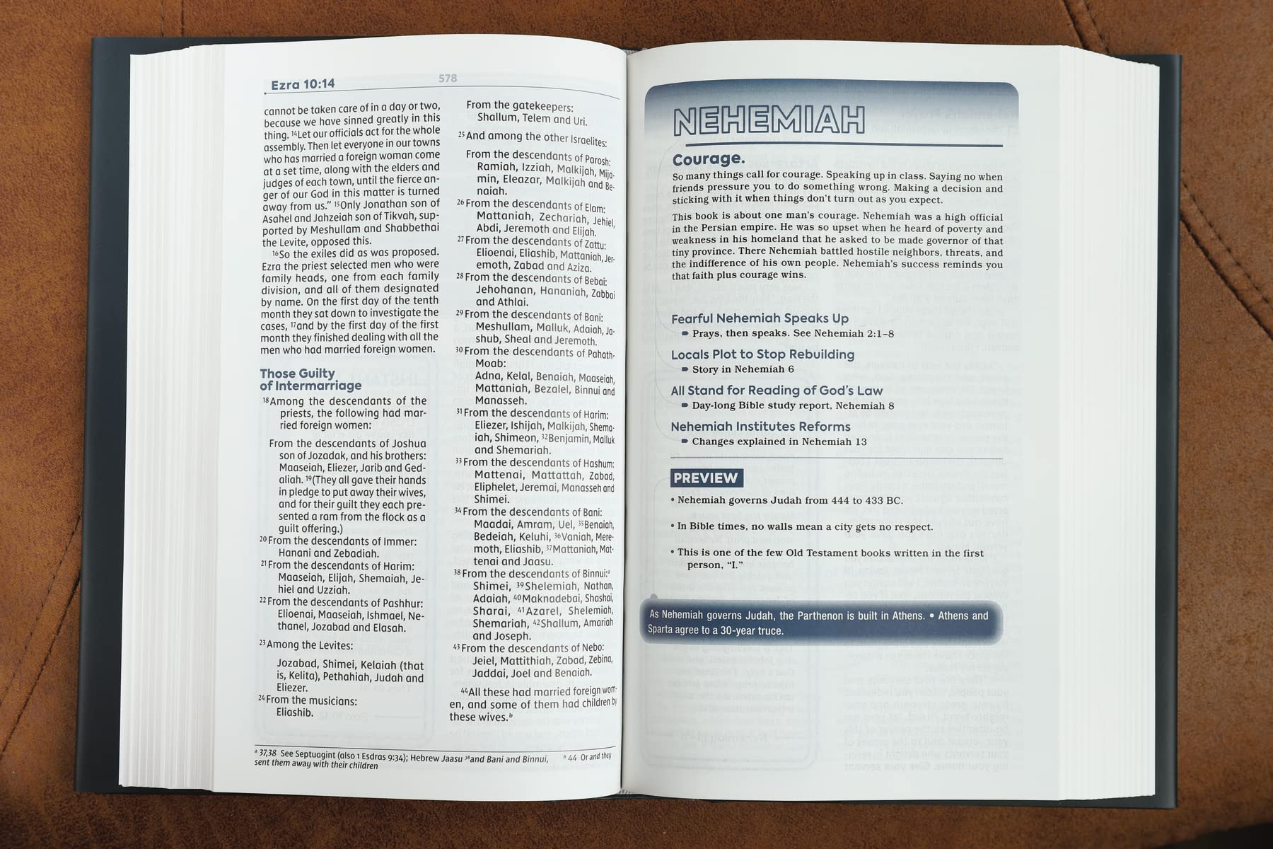 Holy Bible: New International Version, Teen Study Bible, Navy, Comfort Print