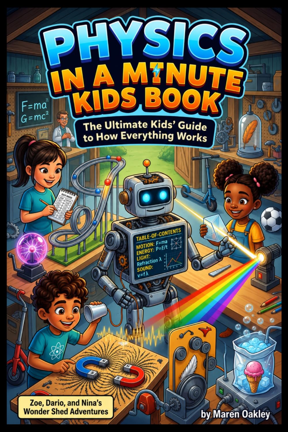 Physics in a minute kids book: The Ultimate Kids' Guide to How Everything Works