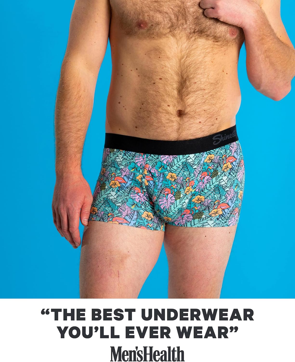 Shinesty Ball Hammock Mens Trunk Underwear with Pouch for Balls, Ultra Soft, Moisture-Wicking, Modal Underwear, 3-Inch Inseam - Image 5