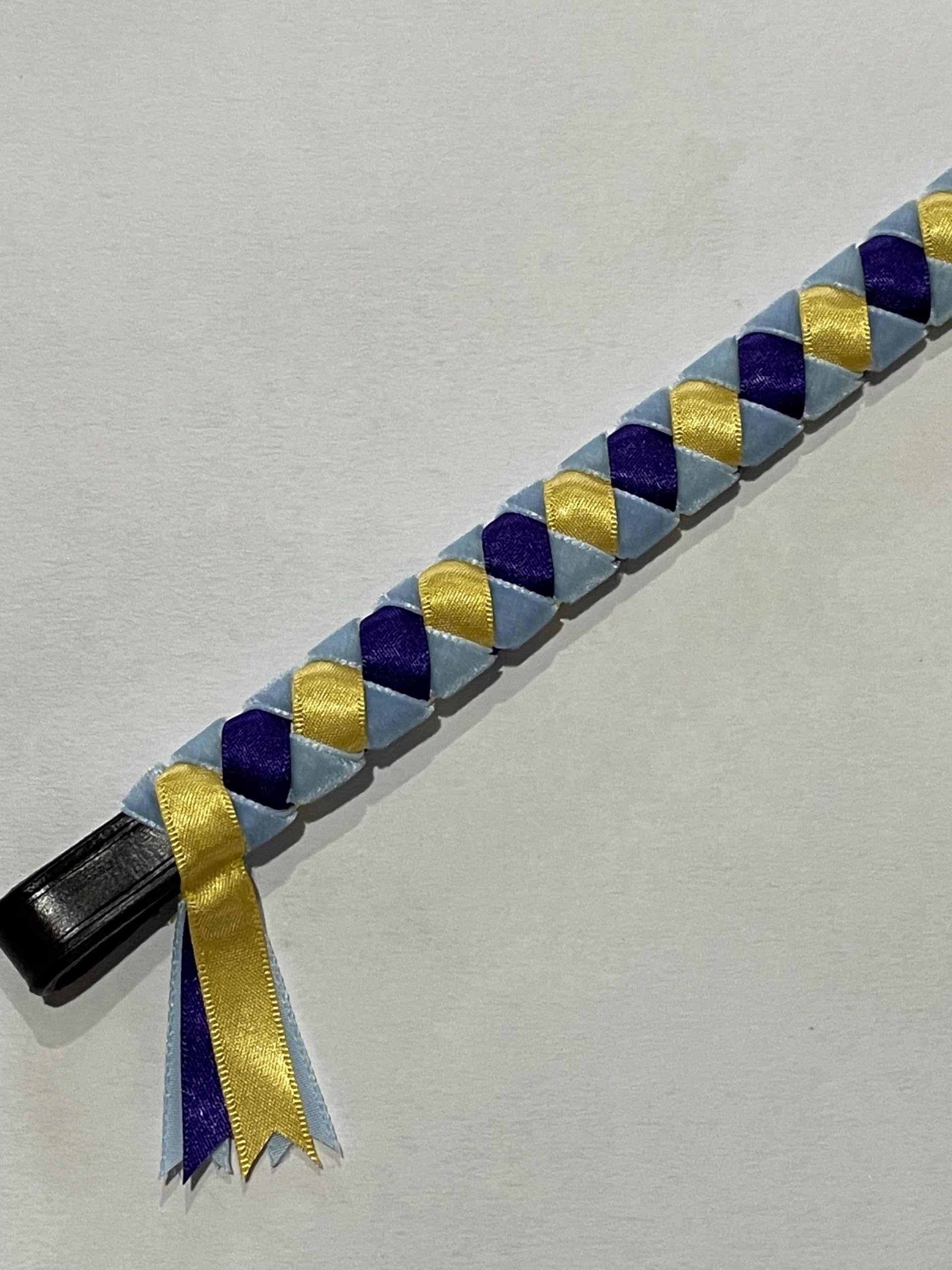 IV Horse Velvet Browbands Small Pony to Extra Full (Pony Club Colours, Full)