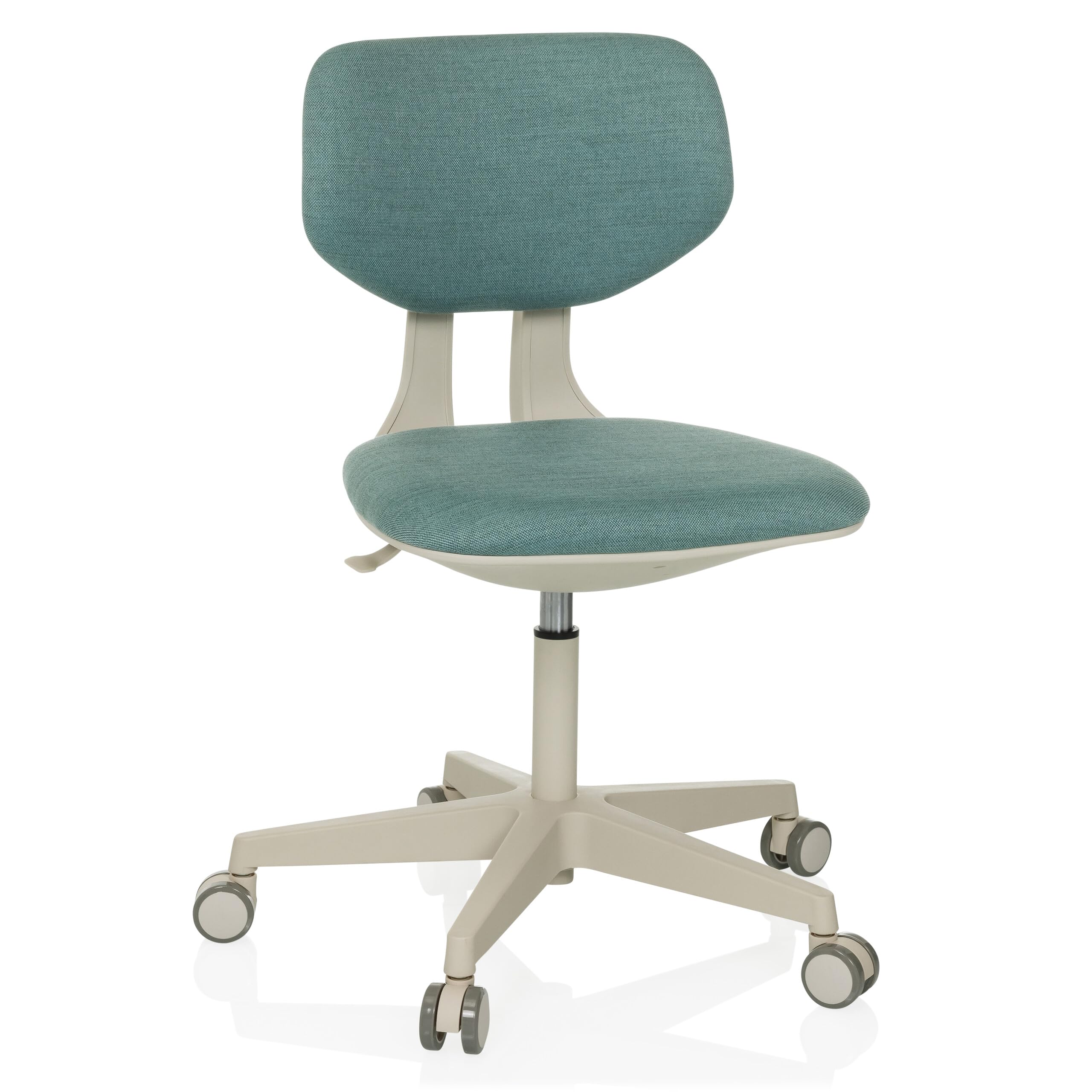 hjh OFFICE Child Swivel Chair with Height Adjustable Backrest Kid Classic Desk Chair for Children from 6 to 12 Years, Blue