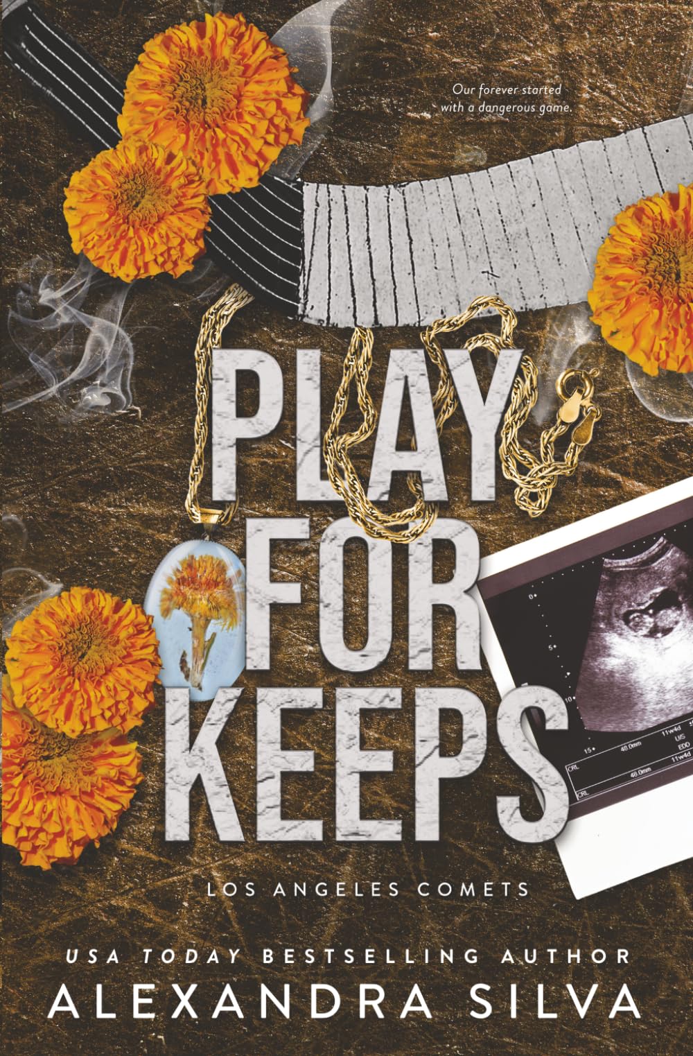Play For Keeps: A Not His Baby x Forced Proximity Hockey Romance (Los Angeles Comets)