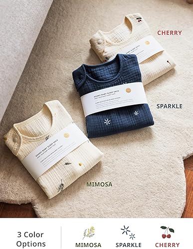 Miniatura 5 de Konny Saco de dormir para bebé - Chaleco de dormir con manta portátil  Gasa de algodón de 6 capas  TOG 1.0  6 meses - 5T