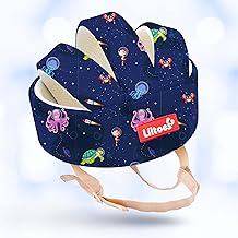 LILTOES Baby Head Protector for Safety of Kids 6M to 3 Years- Baby Safety Helmet with Proper Air Ventilation & Corner Guard Protection (Aqua Alien)