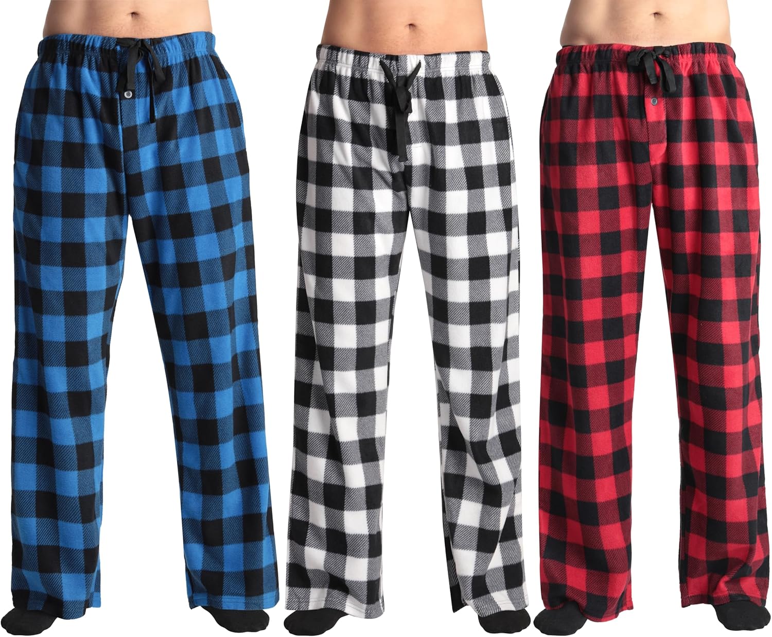 #followme Polar Fleece Pajama Pants for Men Sleepwear PJs