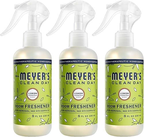 Miniatura 68 de Mrs. Meyer Clean Day Paquete Variado de Ambientador para Habitación (Limón Verbena + Geranio + Lavanda)