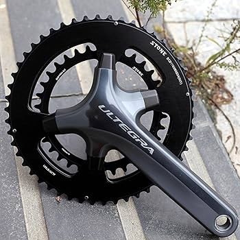 未使用　ROTOR ROUND チェーンリング　53- 39T BCD110mm Amazon | STONE 110BCD ダブルチェーンリング 4700 5800 6800