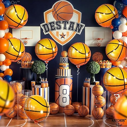 Miniatura 3 de Globos deportivos de Mylar de 12 piezas, 18 pulgadas, globos deportivos de cumpleaños para suministros de fiestas de cumpleaños deportivos, globos