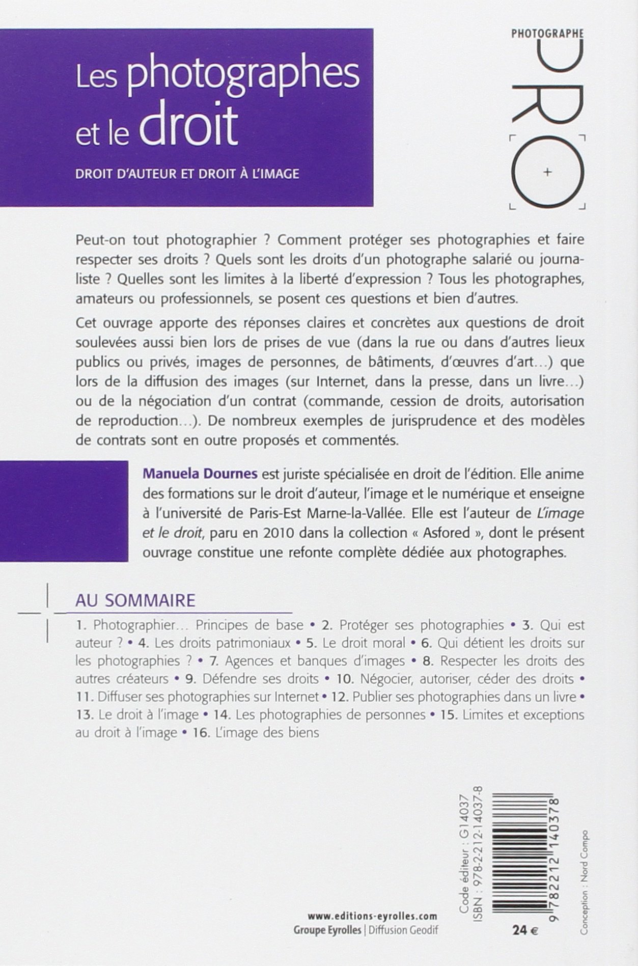 Les photographes et le droit: Droit d'auteur et droit à l'image