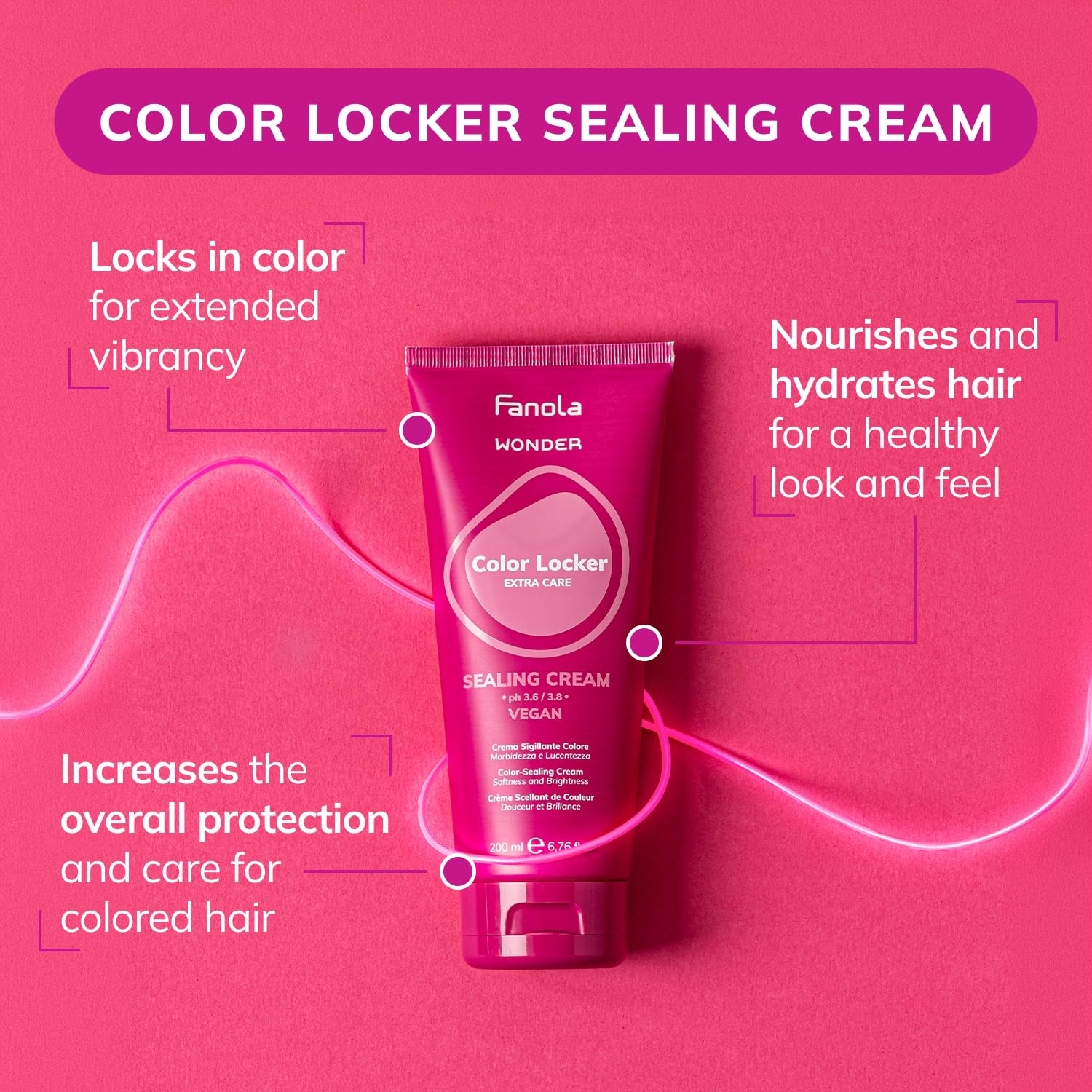 Crema sigillante Wonder Color Locker 200ml FANOLA