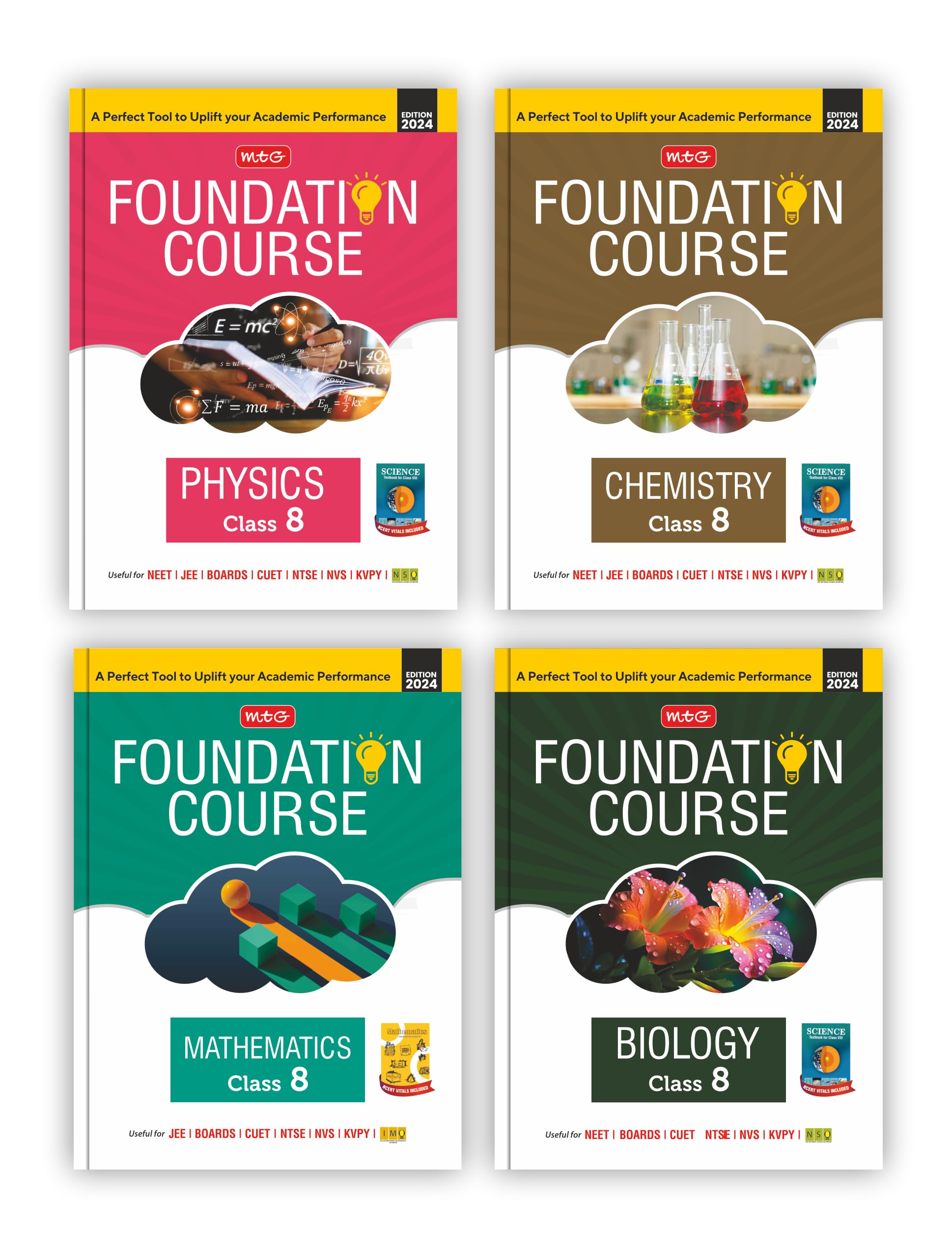 MTG Foundation 8 PCM&B (Set of 4) (Old Edition)