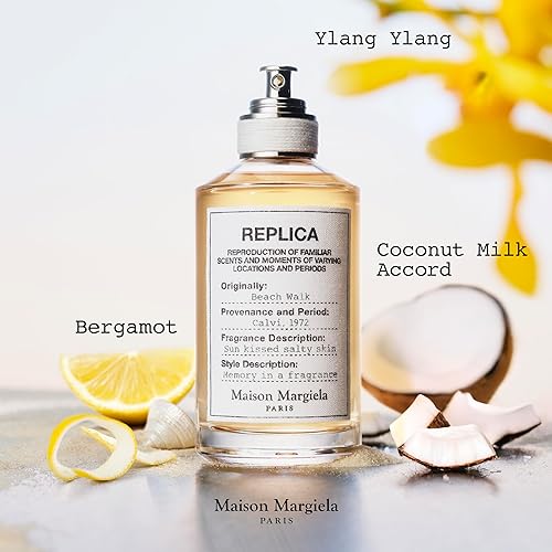 Miniatura 4 de Maison Margiela - Replica - Beachwalk Eau de Toilette - Fresh Fragrance - With Bergamot, Ylang Ylang & Coconut